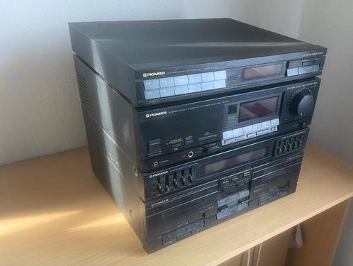 Ampli versterker Pioneer DC-Z91 cassette+Tuner P-Z91L 1987, Audio, Tv en Foto, Versterkers en Ontvangers, Gebruikt, Stereo, 60 tot 120 watt