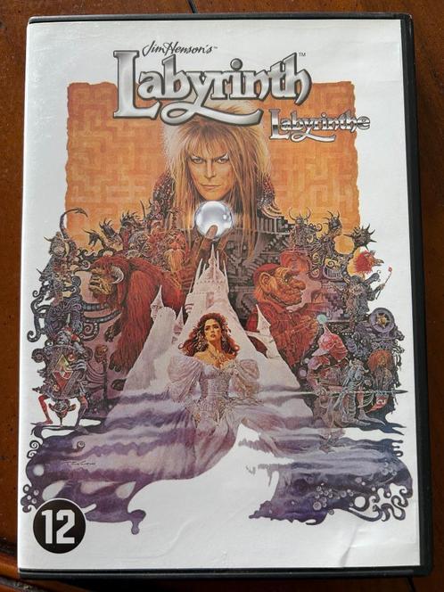 Dvd- Labyrinth- David Bowie en Jennifer Connelly, Cd's en Dvd's, Dvd's | Science Fiction en Fantasy, Zo goed als nieuw, Ophalen