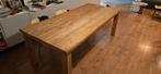 Ruwe zware houten tafel 220x100, Huis en Inrichting, Ophalen, Zo goed als nieuw