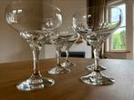 Vijf authentieke kristallen champagneglazen., Ophalen