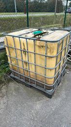 Ibc container - watervat 1000l, Tuin en Terras, Regentonnen, Ophalen, Kunststof, Gebruikt, Met kraantje