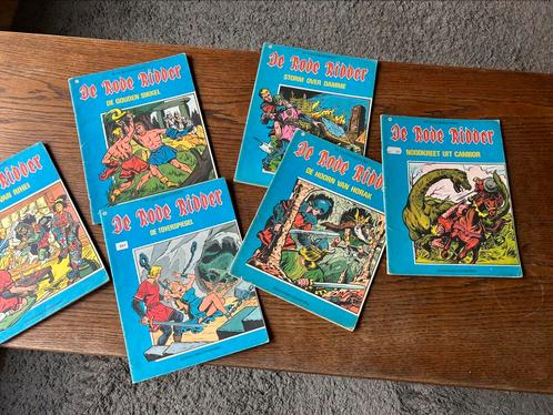 De Rode Ridder 6 strips uit 1973, Boeken, Stripverhalen, Gelezen, Meerdere stripboeken, Ophalen of Verzenden