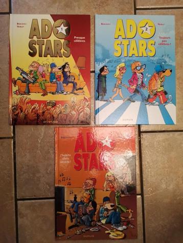 Bd Ado stars n1, 2, 3, Neuf, Bercovic noblet, Plusieurs BD, Enlèvement ou Envoi