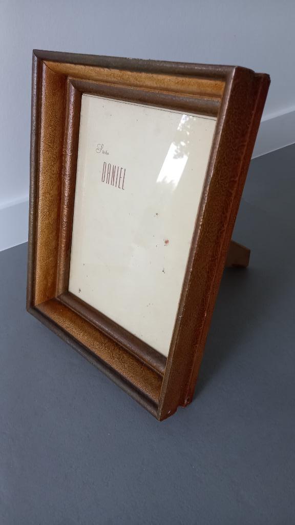 antieke houten fotokader, Antiek en Kunst, Curiosa en Brocante, Ophalen of Verzenden