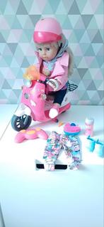 Baby born pop en scooter, Kinderen en Baby's, Speelgoed | Poppen, Ophalen