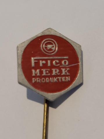 ancienne épingle ou pin's publicitaire frico merk produkten, Enlèvement ou Envoi, Utilisé, Autres types