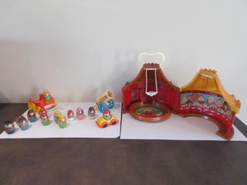 HASBRO Weeble 1974 poppetjes figuurtjes vintage speelgoed beschikbaar voor biedingen
