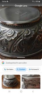 Thee zeefje,verzilverd 1920., Ophalen of Verzenden
