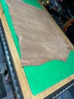 Licht bruin Tuigleer 2,5-3 mm dikte soepel, Enlèvement ou Envoi, Comme neuf, Brun