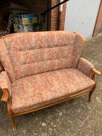 Leuk  antiek 2 zitje, Ophalen, Gebruikt, Stof
