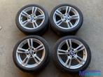 BMW F30 F80 M velgen breedset banden 18 inch 5X120, Auto-onderdelen, Banden en Velgen, Gebruikt, Band(en)