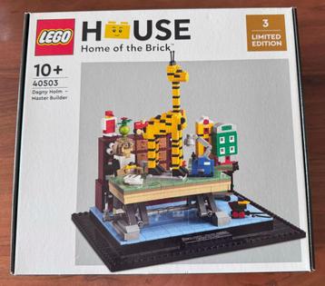LEGO House Exclusive 40503 Dagny Holm - Master Builder MISB, Enlèvement ou Envoi, Neuf, Ensemble complet, Lego