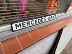 Mercedes-Benz emaille reclamebord, Verzamelen, Merken en Reclamevoorwerpen, Ophalen of Verzenden, Gebruikt, Reclamebord