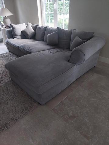 Siège gris avec chaise longue confortable, Enlèvement, Comme neuf