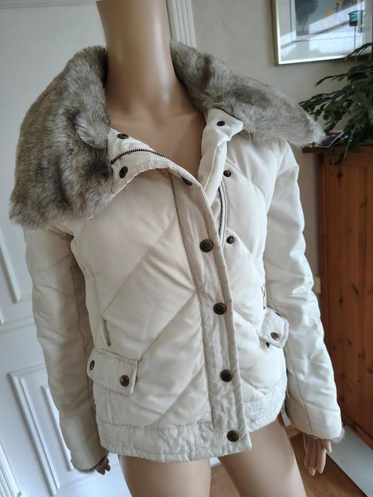 leuke donsjas met ' pelsen ' kraag', Kleding | Dames, Jassen | Winter, Maat 34 (XS) of kleiner, Verzenden