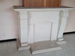Witstenen schouw, Huis en Inrichting, Ophalen, Gebruikt