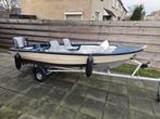 Vis / tour bootje, Watersport en Boten, Ophalen, Polyester, Buitenboordmotor