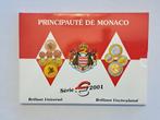 Monaco BU set 2001, Timbres & Monnaies, Monnaies | Europe | Monnaies euro, Enlèvement ou Envoi, Monaco