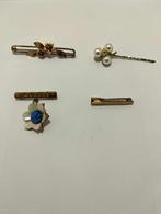 Vintage sieraden vergulde broche - prijs: 5 €/st, Handtassen en Accessoires, Ophalen, Gebruikt, Goud, Goud