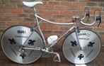 **GEZOCHT** tijdrit frames, fietsen & wielen jaren '80 & '90, Fietsen en Brommers, Ophalen