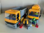 Playmobil kieptruck en betonmixer, Ophalen, Gebruikt, Complete set