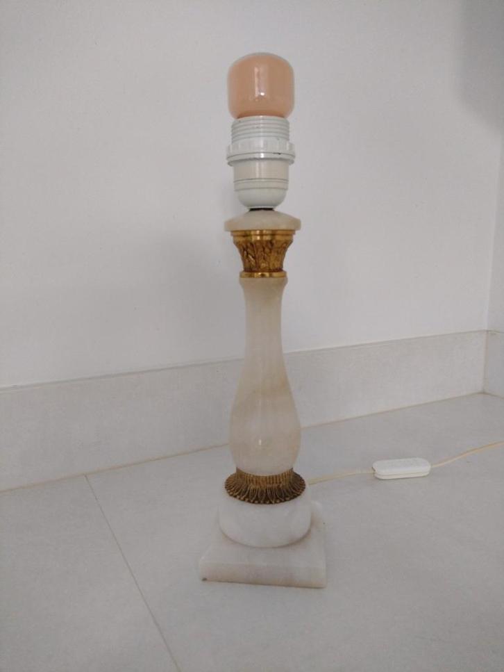 Onyx tafellamp, Antiek en Kunst, Antiek | Verlichting, Ophalen