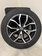 Originele Nissan Alu 17inch velgen met goede winterbanden., Auto-onderdelen, Banden en Velgen, Ophalen, 215 mm, Banden en Velgen