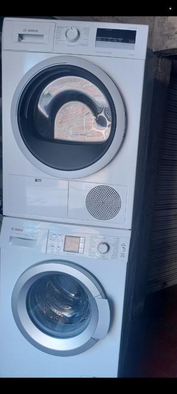 BOSCH 8 kg A +++ wasmachine. Bosch-droger 