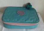Kipling Très GD Pennenetui 100 pennen Turkoois + Monkey, Ophalen of Verzenden, Gebruikt