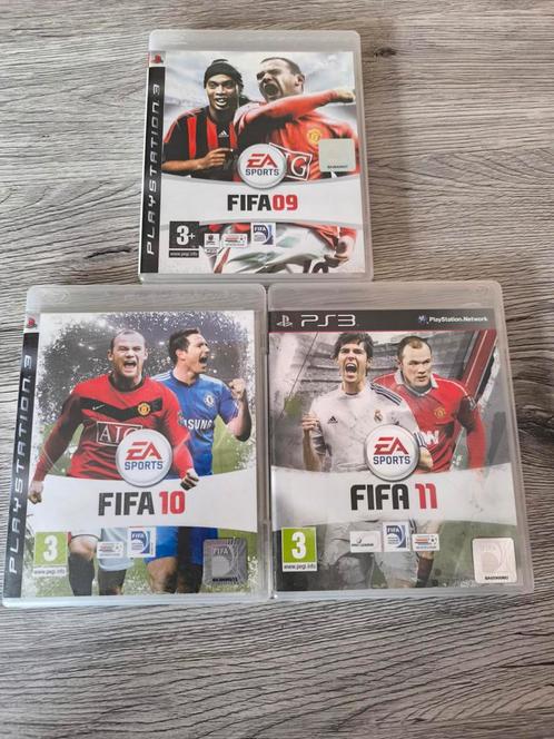 FIFA 9, 10 en 11 games - 1 voor 5€ - 3 voor 10€ PS3, Games en Spelcomputers, Games | Sony PlayStation 3, Zo goed als nieuw, Ophalen