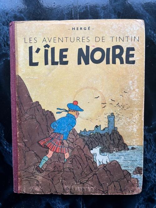 TINTIN - L ILE NOIRE - N&B - 1942 - A18 - ABE, Boeken, Stripverhalen, Gelezen, Eén stripboek, Ophalen of Verzenden