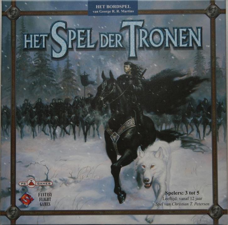 Het Spel der Tronen (het bordspel), Hobby en Vrije tijd, Gezelschapsspellen | Bordspellen, Zo goed als nieuw, Drie of vier spelers
