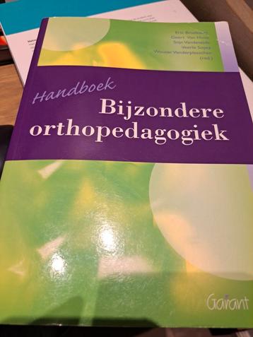 E. Broekaert - Handboek bijzondere orthopedagogiek beschikbaar voor biedingen