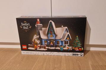 Icônes Lego 10293 Visite du Père Noël Visite du Père Noël disponible aux enchères