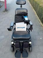 PermobilM3 Electrische rolstoel invalide rolwagen fullnoptie, Diversen, Ophalen of Verzenden, Inklapbaar, Zo goed als nieuw, Elektrische rolstoel