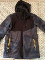 Brunotti zwart/camouflage skijas/winterjas maat 164, Garçon, Enlèvement ou Envoi, Comme neuf, Brunotti