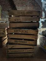 Vintage houten kisten, Huis en Inrichting, Woonaccessoires | Kisten, Ophalen