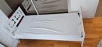 Lit enfant Ikea blanc Kritter 16070 + matelas et housse, Ophalen, Gebruikt, Matras