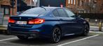 BMW 530e Performance, M-pack, Lux-pack., Auto's, Euro 6, 4 cilinders, Blauw, Leder