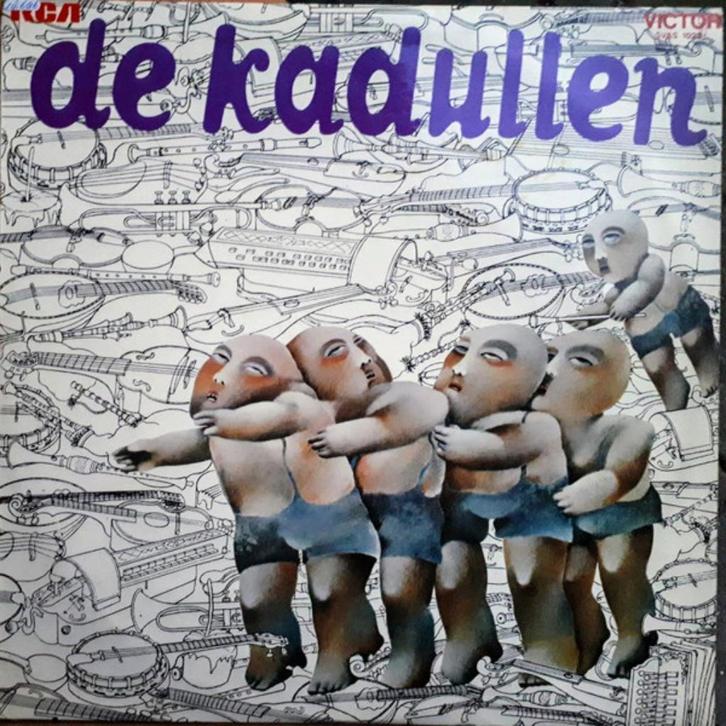 LP/ 2X  DE KADULLEN ><, Cd's en Dvd's, Vinyl | Nederlandstalig, Zo goed als nieuw, Streekmuziek, 12 inch, Ophalen of Verzenden