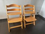 Kinderstoel 2 stuks hout Hauck, Kinderen en Baby's, Ophalen, Zo goed als nieuw