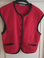 gilet court rouge vif « Guy Larouche », Rouge, Taille 38/40 (M), Guy Larouche, Porté