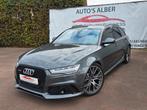 Audi rs6 605pk performance, Auto's, Leder, Bedrijf, 445 kW, Zilver of Grijs