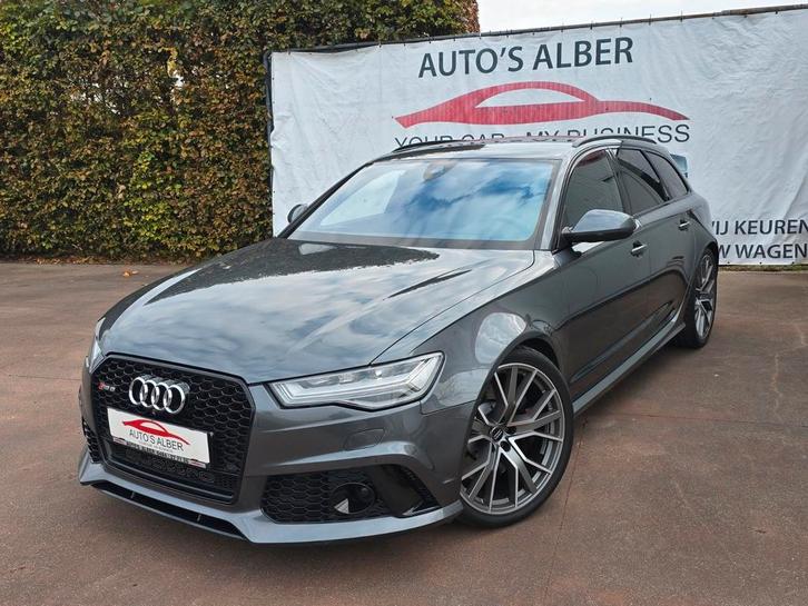 Audi rs6 605pk performance, Auto's, Audi, Bedrijf, Te koop, RS6, 360° camera, 4x4, ABS, Achteruitrijcamera, Adaptieve lichten