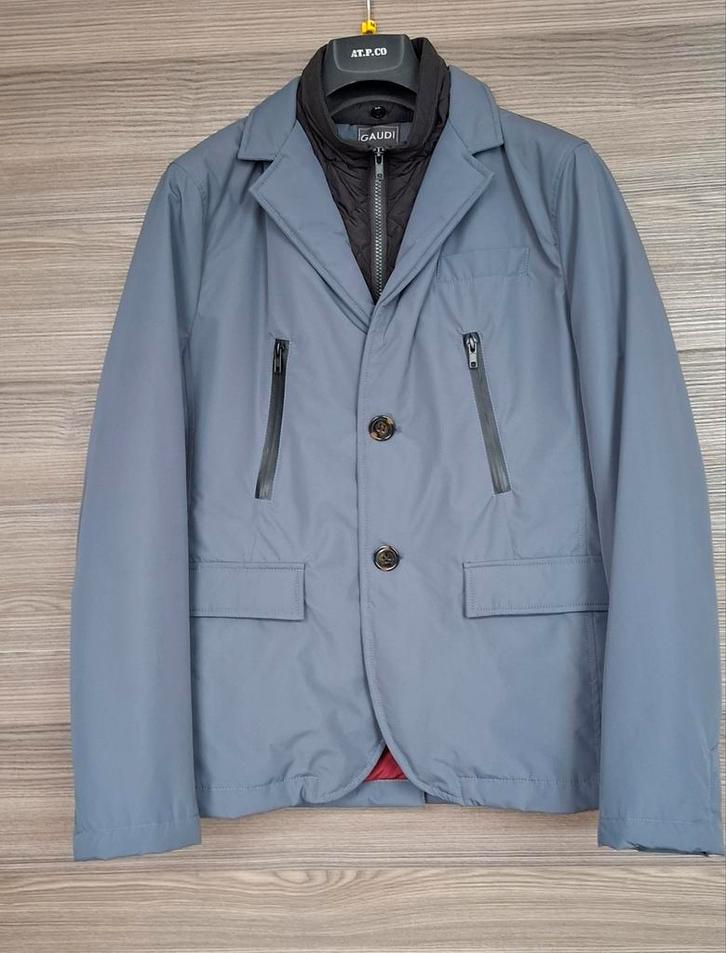 Gaudi herenjas, maat M, nieuw, grijs, Kleding | Heren, Jassen | Winter, Nieuw, Maat 48/50 (M), Grijs, Ophalen of Verzenden