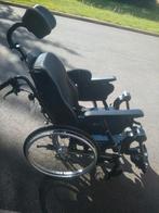 Chaise roulante confort + coussin anti escarre., Divers, Enlèvement, Comme neuf