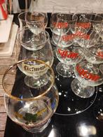 Lot de verres à bière anciens 30 verres, Ophalen of Verzenden, Zo goed als nieuw, Bierglas