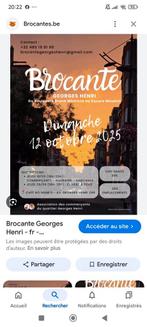 Emplacements brocante Georges Henri à Bruxelles ce 12/10/25, Kleding | Dames, Ophalen