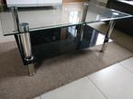 Salontafel, Huis en Inrichting, Tafels | Salontafels, Ophalen, Glas