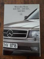 Mercedes-Benz 420 SEC, 500 SEC, 560 SEC  5/86, Boeken, Auto's | Folders en Tijdschriften, Nieuw, Ophalen of Verzenden, Mercedes